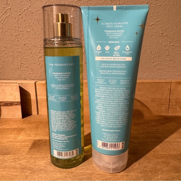 NWT Island Margarita Fragrance Mist and Hydration Cream Bundle - Picture 2 of 2